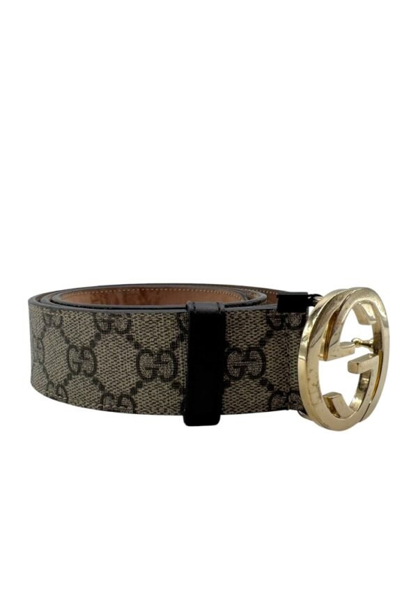 GUCCI - INTERLOCKING EBANO BELT - Image 10